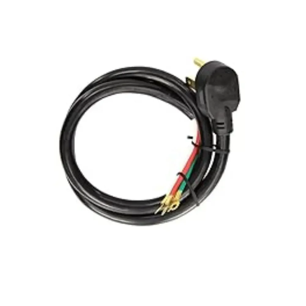 Brand New GE 4 Wire Black Range Power Cord